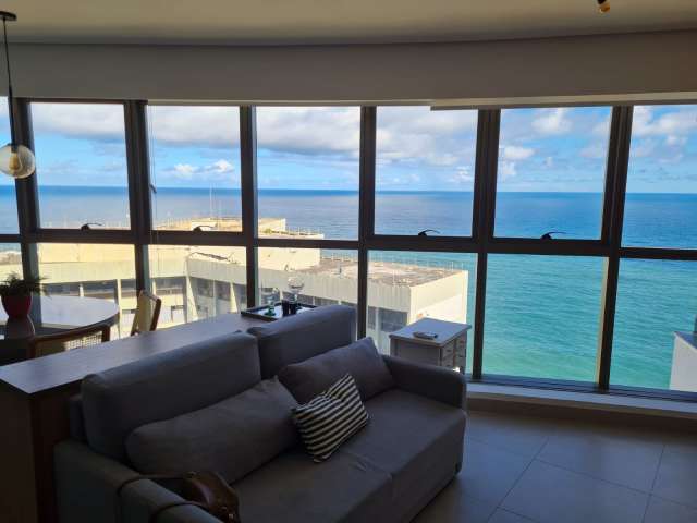 Apartamento com 1 quarto, suíte, 45 m² para alugar por R$ 5.600,00  - Ondina Salvador/BA