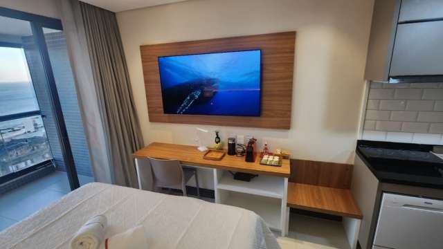 Studio na Barra PORTEIRA FECHADA, 24m² à venda por R$ 550.000,00