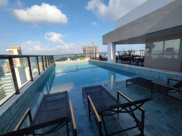 Studio na Barra PORTEIRA FECHADA, 24m² à venda por R$ 550.000,00
