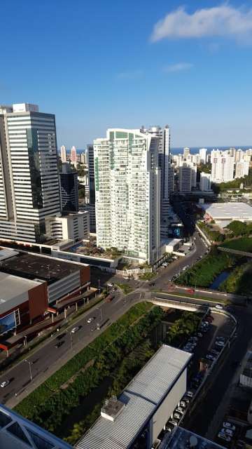 Apartamento com 1 quarto e 1 suíte, 54,00 m² para alugar por R$ 3.900,00 - Caminho das Árvpres - Salvador/BA