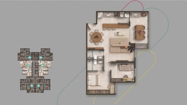 MOOD COSTA AZUL — Apartamentos de 3/4 à venda a partir de R$ 922.068,85 no Costa Azul | Salvador/BA
