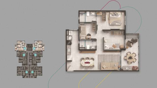 MOOD COSTA AZUL — Apartamentos de 3/4 à venda a partir de R$ 922.068,85 no Costa Azul | Salvador/BA