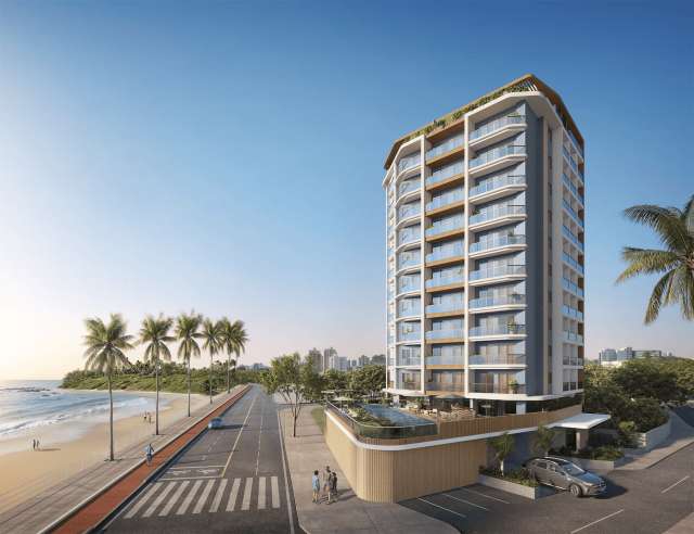 RIVAGE PIATÃ | QUARTO E SALA E 2 QUARTOS 100% VISTA MAR