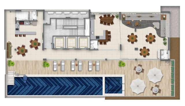 AMARAMA - Studio na Barra EM CONSTRUÇÃO, 23m² a venda por R$ 465.000,00