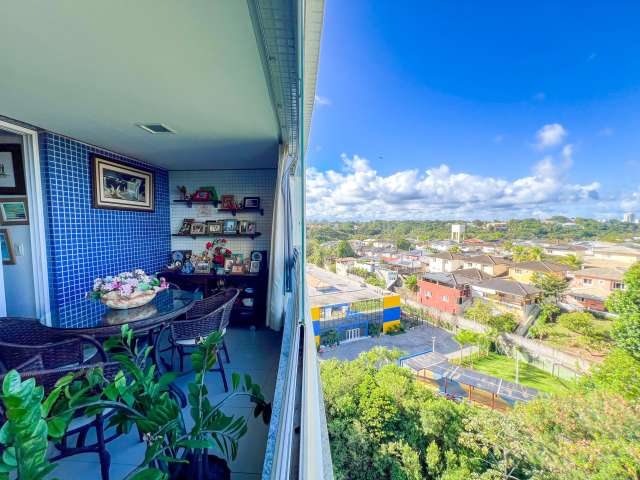 Apartamento em Patamares com 4 quartos e 3 suítes, 162m² à venda por R$ 1.600.000,00