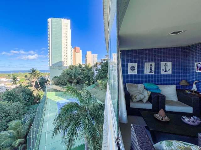 Apartamento em Patamares com 4 quartos e 3 suítes, 162m² à venda por R$ 1.600.000,00