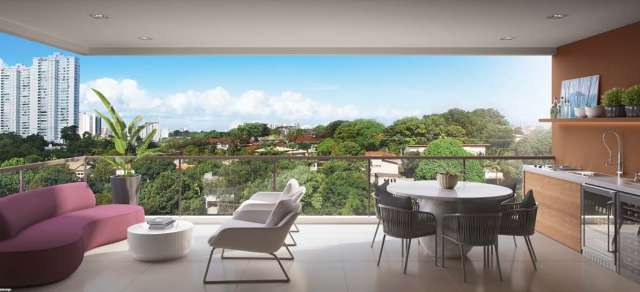 Apartamento no Horto Florestal com 4 suítes, 155m² à venda por R$ 2.200.000,00