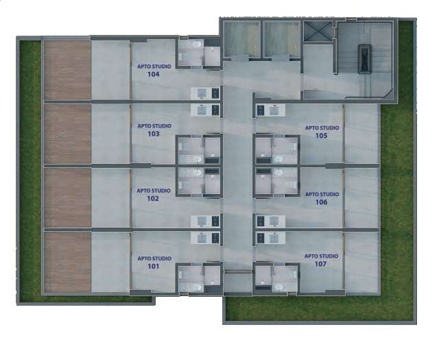 ONE RIO VERMELHO | STUDIOS COM 22M² a 31M² A PARTIR DE R$ 292.758,99
