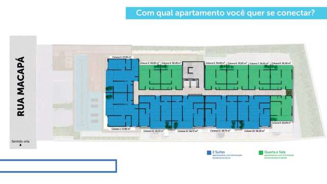 CONNECT ONDINA – 2 SUÍTES À VENDA EM ONDINA POR R$850.000,00 | SALVADOR/BA