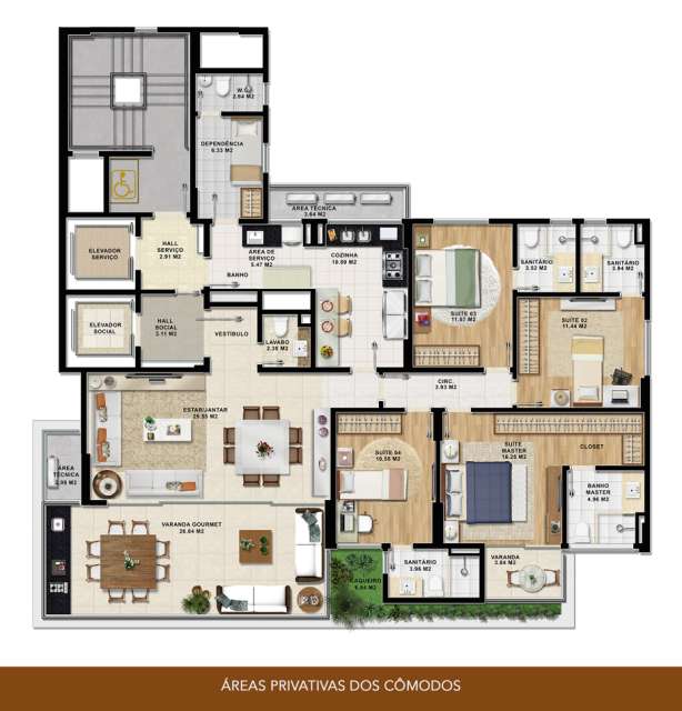 Heritage Horto Florestal - apartamento com 4 suítes de 170 m² por R$ 2.300.000,00 - Horto Florestal - Salvador/BA