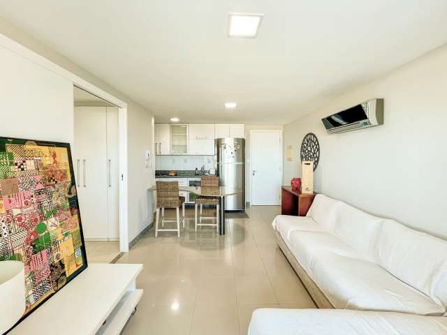 Apartamento no Rio Vermelho PORTEIRA FECHADA com 1 suíte, 52m² à venda por R$ 440.000,00