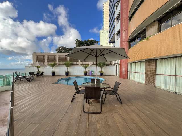 Apartamento no Corredor da Vitória PORTEIRA FECHADA com 3 quartos sendo 3 suítes, 180m² à venda por R$ 3.700.000,00