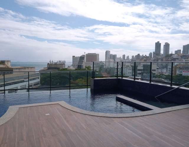 Apartamento com 1 quarto, 45,00 m², aluguel por R$ 3.000,00 - Ondina, Salvador/BA 