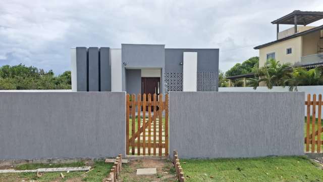 Casa em Sauípe com 3 quartos e 1 suíte, 109,00 m² à venda por R$ 490.000,00 - Entre Rios/Ba