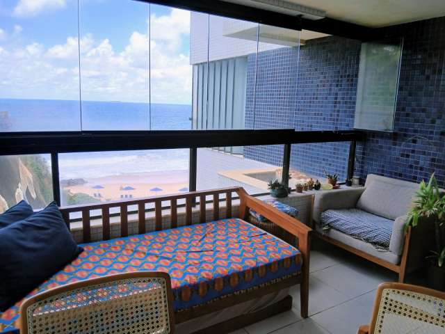 Apartamento no Rio Vermelho com 1 quarto e 1 suíte, 61,25 m² à venda por R$ 680.000,00 - Salvador/Ba
