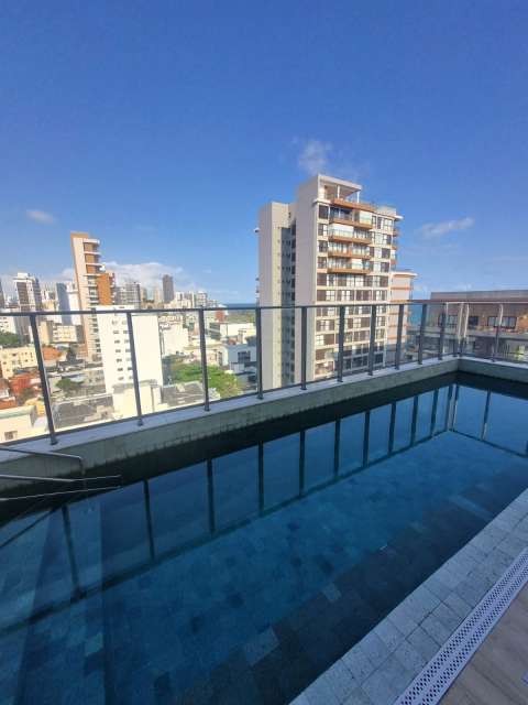 Apartamento na Barra com 1 suíte, 28,00 m² à venda por R$ 630.000,00 - Salvador/Ba