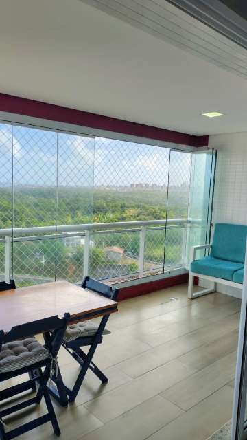Apartamento com 3 quartos e 3 suítes, 134,00 m² para alugar por R$ 5.900,00 - Patamares, Salvador/BA 