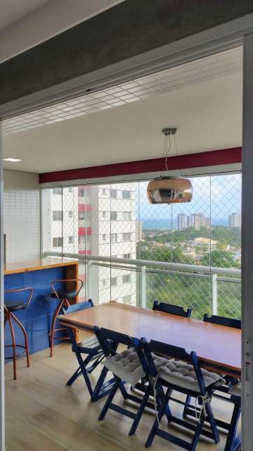 Apartamento com 3 quartos e 3 suítes, 134,00 m² para alugar por R$ 5.900,00 - Patamares, Salvador/BA 
