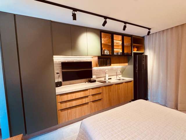 Studio no Alive Vitória, porteira fechada, 29m² à venda por R$695.000,00