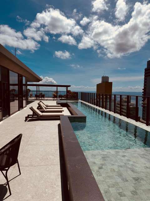 Studio no Alive Vitória, porteira fechada, 29m² à venda por R$695.000,00