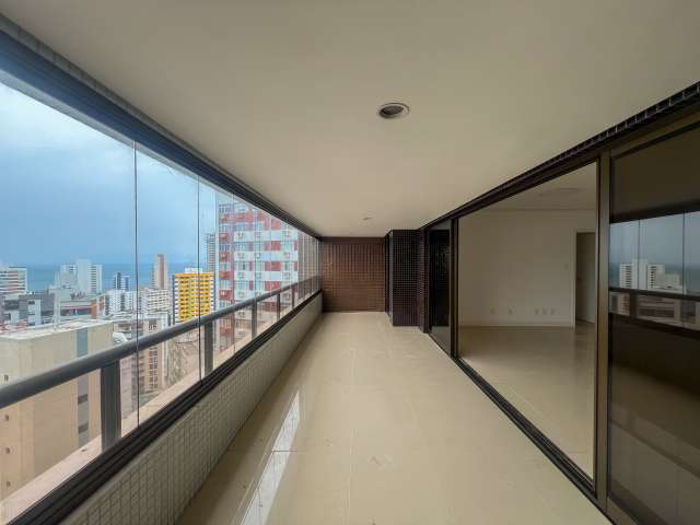 Apartamento com 4 quartos e 4 suítes, 190,00 m² para alugar por R$ 10.600,00 - Barra - Salvador/BA 