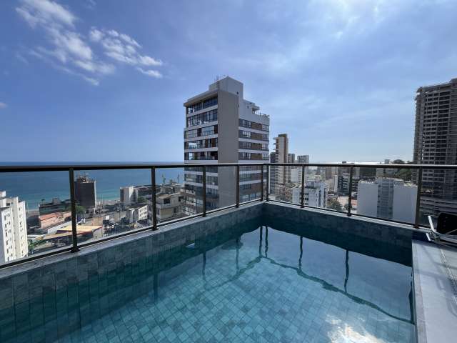 Apartamento na Barra com  1 suíte, 27m² à venda por R$ 590.000,00