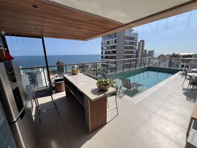 Apartamento na Barra com  1 suíte, 27m² à venda por R$ 590.000,00