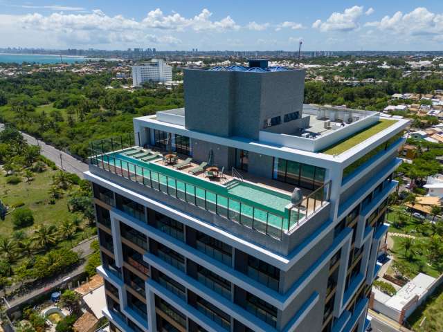 ILHA DE MYKONOS | Studio em Itapuã PORTEIRA FECHADA, 24m² à venda por R$ 480.000,00