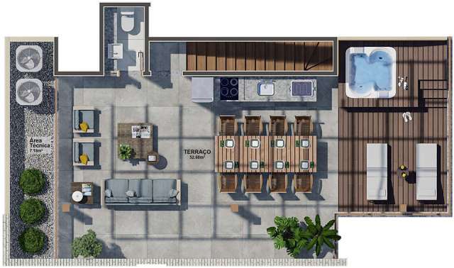 LUME ITACIMIRIM | Village em Itacimirim com 2 suítes, à venda por R$ 885.000,00