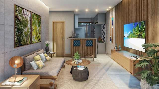 LUME ITACIMIRIM | Village em Itacimirim com 2 suítes, 69m² à venda por R$ 885.000,00