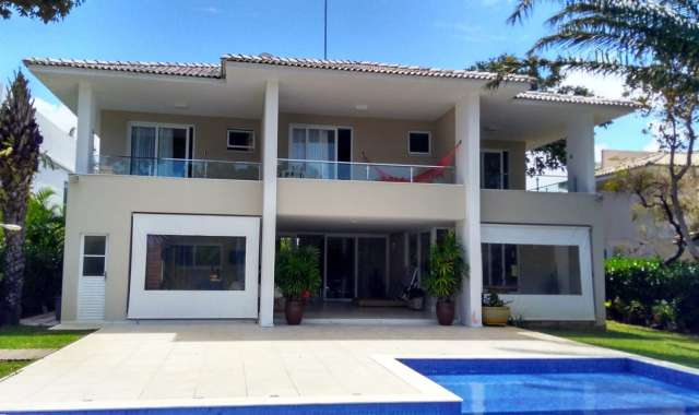 Casa com 5 quartos e 5 suítes, 1.000,00 m² para alugar por R$ 27.200,00 - Busca Vida - Camaçari/BA 