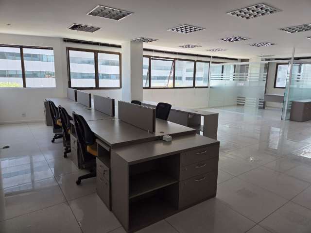 Sala com 111,00m²para alugar no Hangar Business por R$ 9.300,00 - Paralela- Salvador/BA 