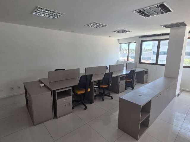 Sala com 111,00m²para alugar no Hangar Business por R$ 9.300,00 - Paralela- Salvador/BA 