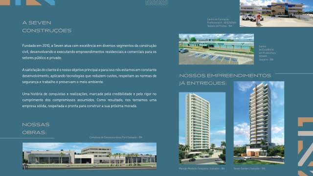 SEVEN GRAÇA | Quarto e sala com 38m² na Graça à venda a partir de R$ 488.000,00