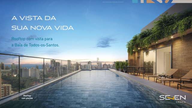 SEVEN GRAÇA | Quarto e sala com 38m² na Graça à venda a partir de R$ 488.000,00