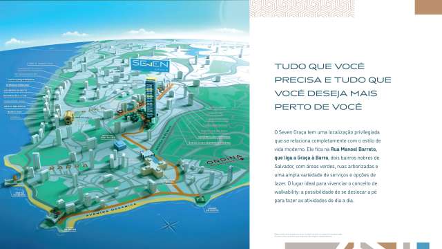 SEVEN GRAÇA | Quarto e sala com 38m² na Graça à venda a partir de R$ 488.000,00