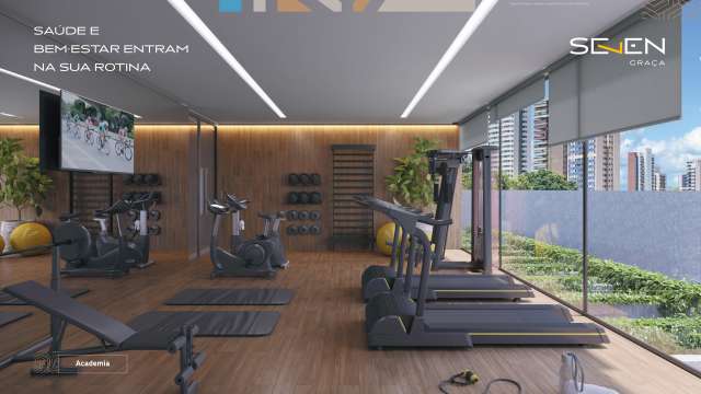 SEVEN GRAÇA | Quarto e sala com 38m² na Graça à venda a partir de R$ 488.000,00