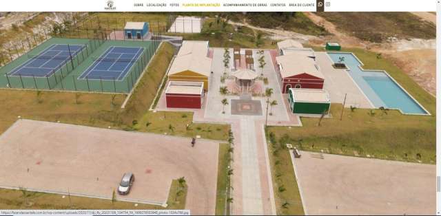 Lote em condomínio no litoral norte com 900,00 m² à venda por R$ 340.000,00 - Mata de São João/Ba