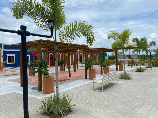 Lote em condomínio no litoral norte com 900,00 m² à venda por R$ 340.000,00 - Mata de São João/Ba