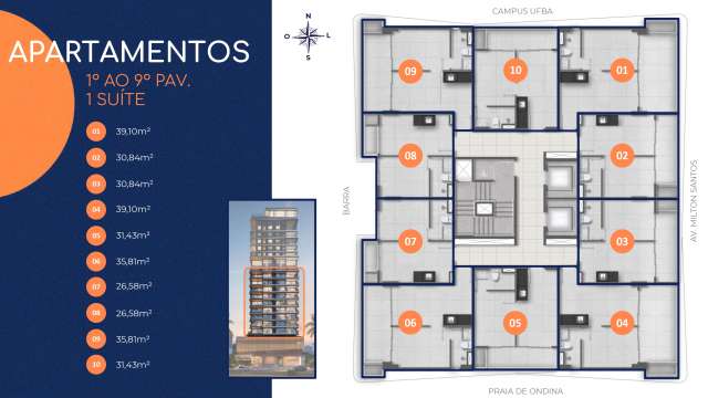 SOUL ONDINA | Apartamento de 2 quartos, 68m² à venda por R$ 1.640.720,62