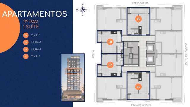 SOUL ONDINA | Apartamento de 2 quartos, 68m² à venda por R$ 1.640.720,62