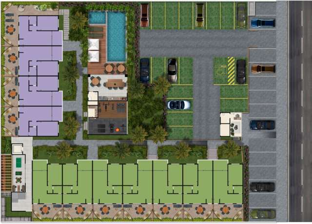 Soul Guarajuba | Apartamentos com 1 e 2 quartos, 41,40m², à venda a partir de R$ 465.000,00