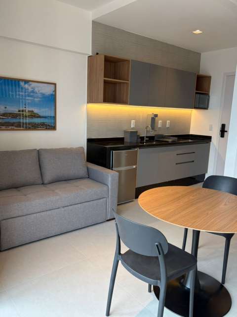 Studio na Ondina, 27m² à venda por R$ 497.000,00