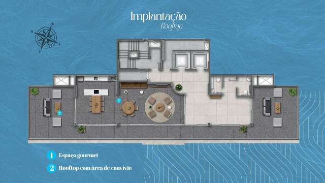 Vivere Blu | Apartamentos de 2 suítes no Costa Azul, 64,97m², à venda a partir de R$ 701.400,00