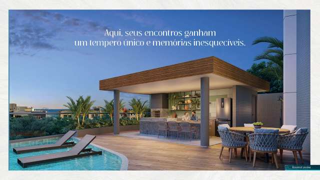 Vivere Blu | Apartamentos de 2 suítes no Costa Azul, 64,97m², à venda a partir de R$ 701.400,00