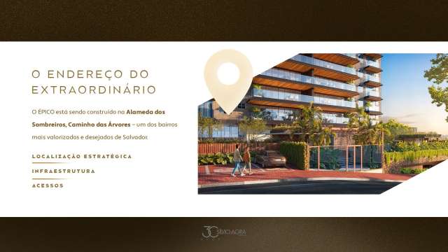 ÉPICO CAMINHO DAS ÁRVORES | 4 SUÍTES DE ALTO LUXO PARA VOCÊ VIVER A VIDA QUE SEMPRE QUIS - NO CAMINHO DAS ÁRVORES, SALVADOR-BA