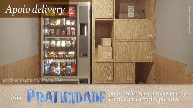 VOG ITAPUÃ | Apartamentos com 2 suítes em Itapuã, 41,71m², à venda a partir de R$ 310.823,81