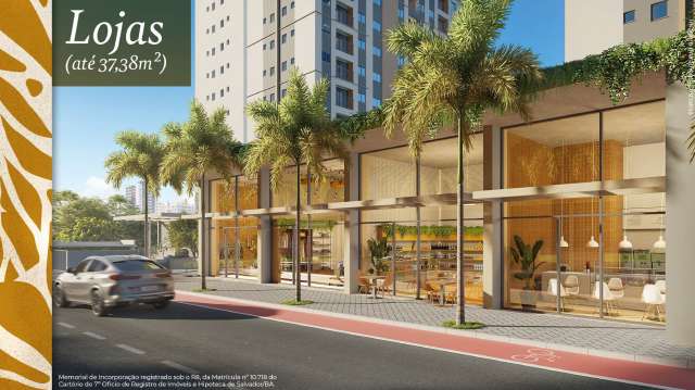 VOG ITAPUÃ | Apartamentos com 2 suítes em Itapuã, 41,71m², à venda a partir de R$ 310.823,81