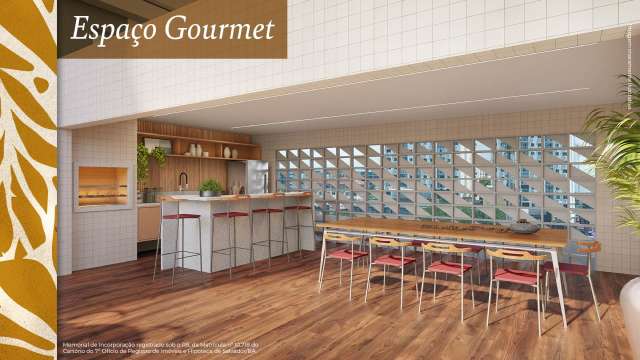 VOG ITAPUÃ | Apartamentos com 2 suítes em Itapuã, 41,71m², à venda a partir de R$ 310.823,81