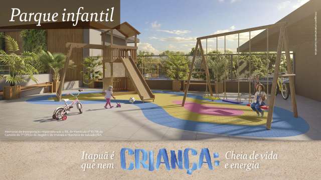 VOG ITAPUÃ | Apartamentos com 2 suítes em Itapuã, 41,71m², à venda a partir de R$ 310.823,81